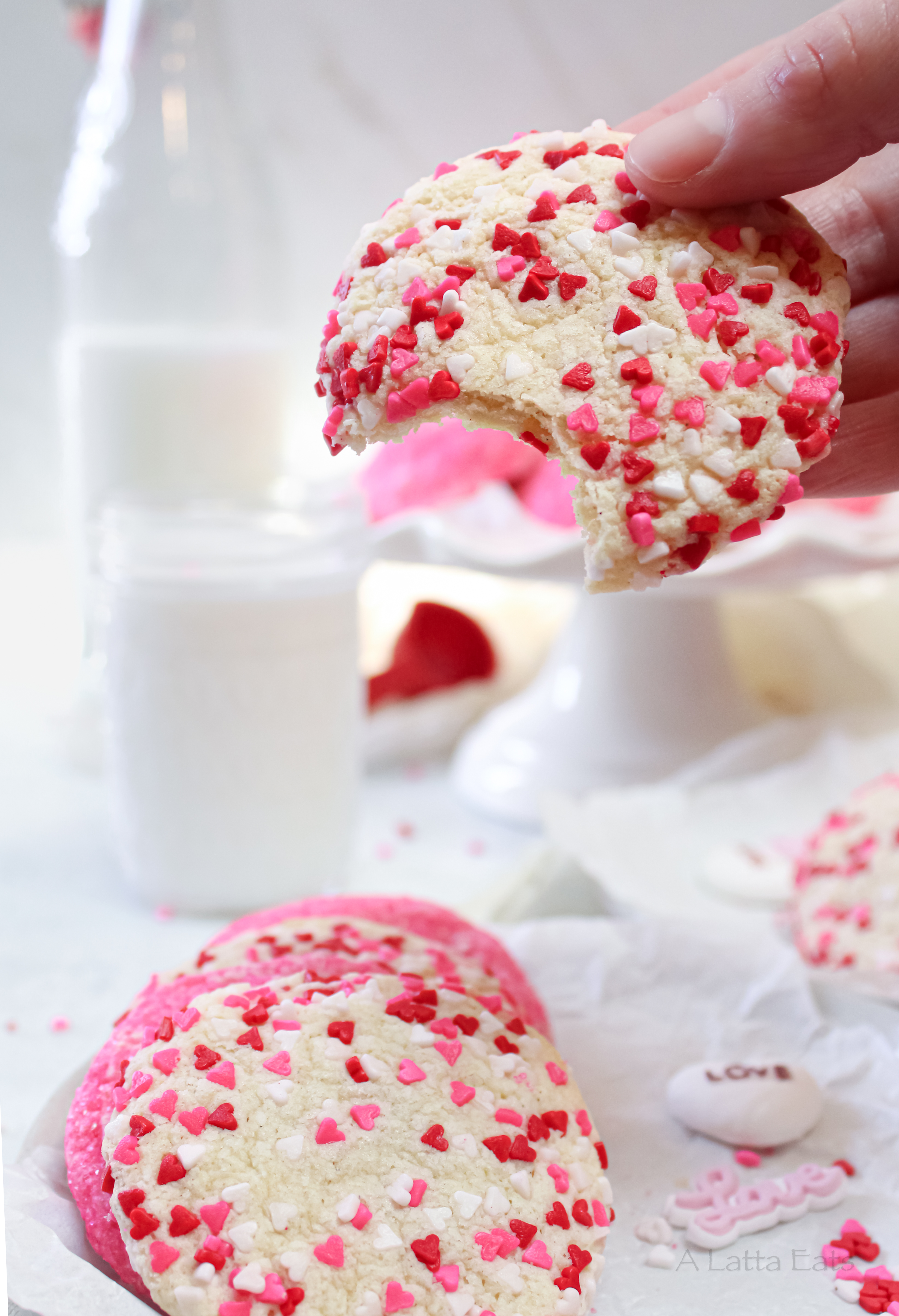 Gluten-Free Dairy-Free Sugar Cookies (Valentine's Day Edition)